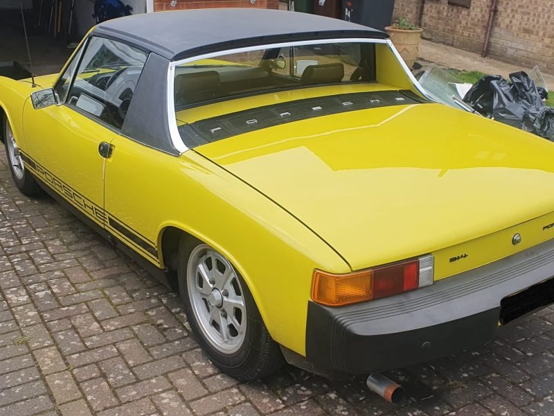 Porsche 914 Yellow
