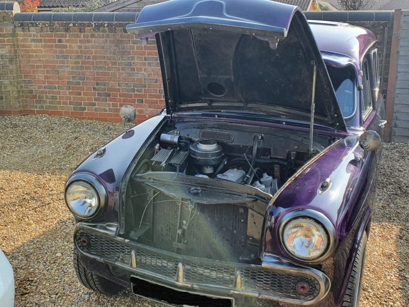 Purple Classic Car